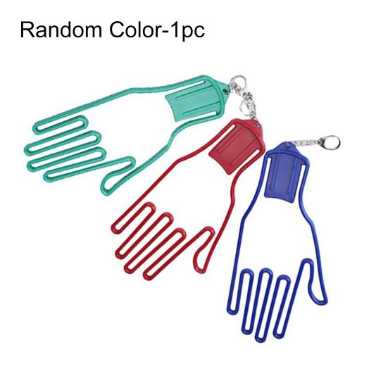 

1Pc Golf Gloves Holder Rack Dryer Hanger Plastic Stretcher Shaper Tool Bracket
