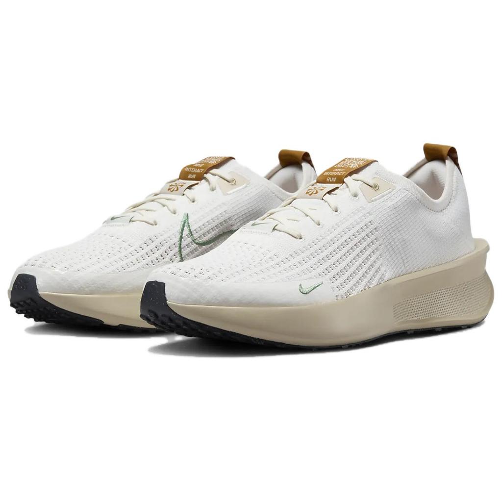 Nike Interact Run SE Phantom Rattan Men Sneakers Cream Photon-Dust Oil-Green HJ7674-030