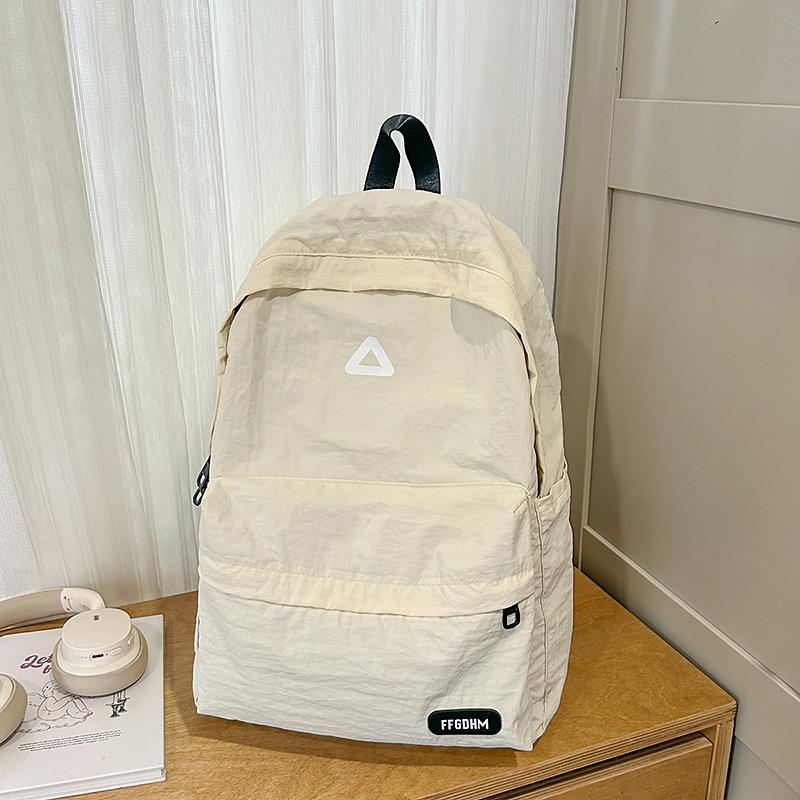 Junior High School Students Lightweight Schoolbag Women's Large Capacity Backpack