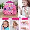 Kids Girls Makeup Set Eco-friendly Cosmetic Pretend Play Kit Princess Toy Gift