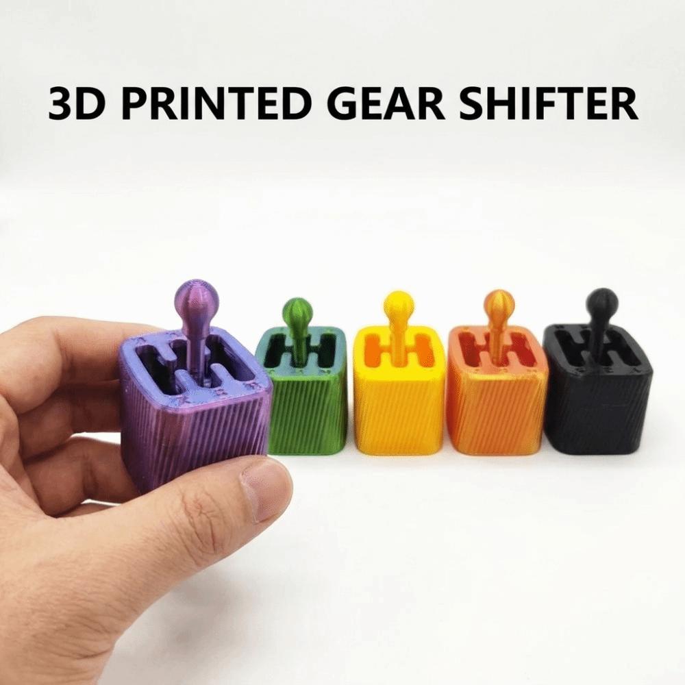 Relax 3D Printed Gear Shifter Creative Paddle Shifter Toy Fun Fidget Toy Home