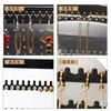 Multifunctional Transparent Jewelry Box Dustproof Display Stand Three-dimensional Large Capacity Necklace Earring Storage Boxs