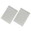 2Pcs Nonslip Surfboard Skimboard Traction Pad Deck Grip Tail Pads Surfing Skimboard Deck Traction Pads Easy to Install