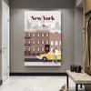 Městská turistika Architektura Plakát Nástěnné umění Olejomalba Grafika Moderní městská architektura Krajinářství Obývací pokoj