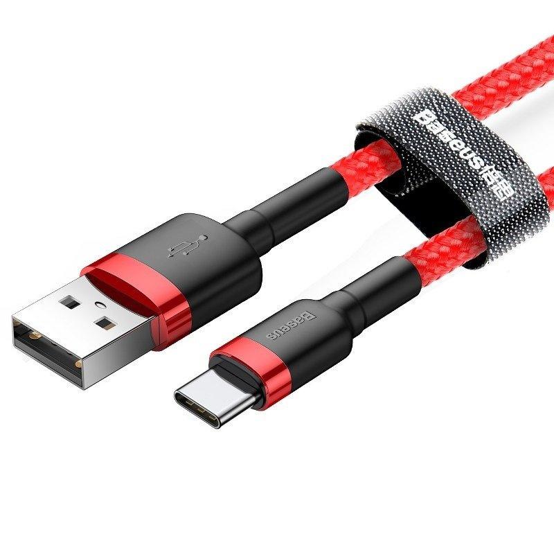 Cable Baseus Baseus Cafule cable USB-C 2A 2m (Red)