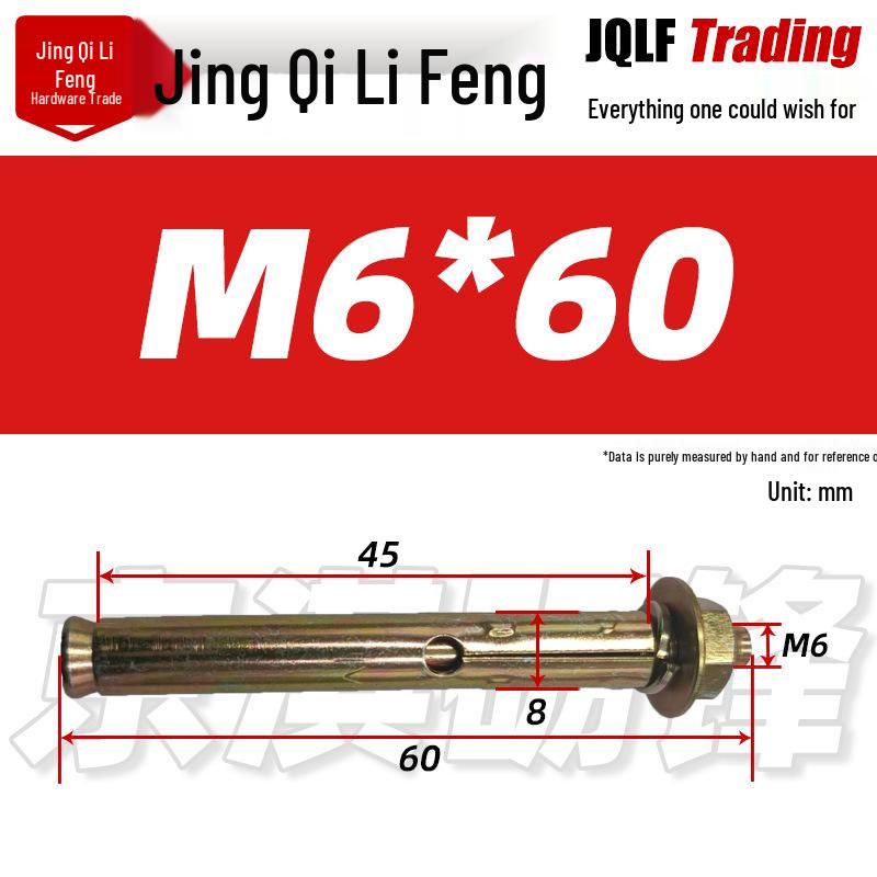 Small Head Carbon Steel Expansion Bolt - Zinc Plated Seamless Round Hole Pipe Mini