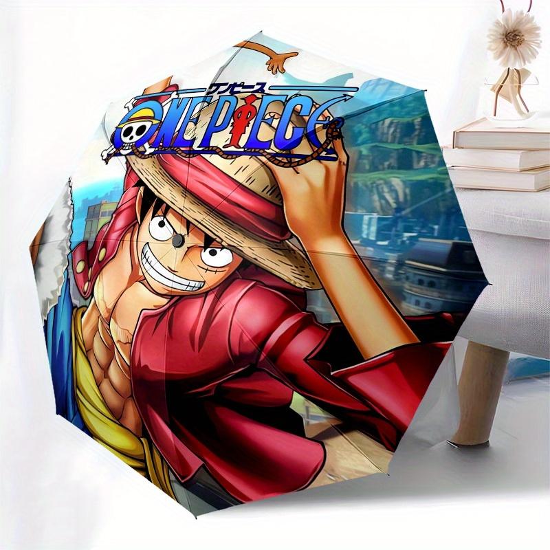 1pc One Piece Straw Hat Themed High-quality Umbrella,Automatic Opening and Closing Umbrella,Multi-functional Umbrella G0811126