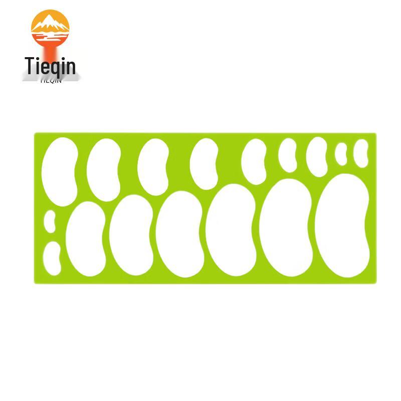 Outdoor Kidney-Shaped Command & Mapping Ruler