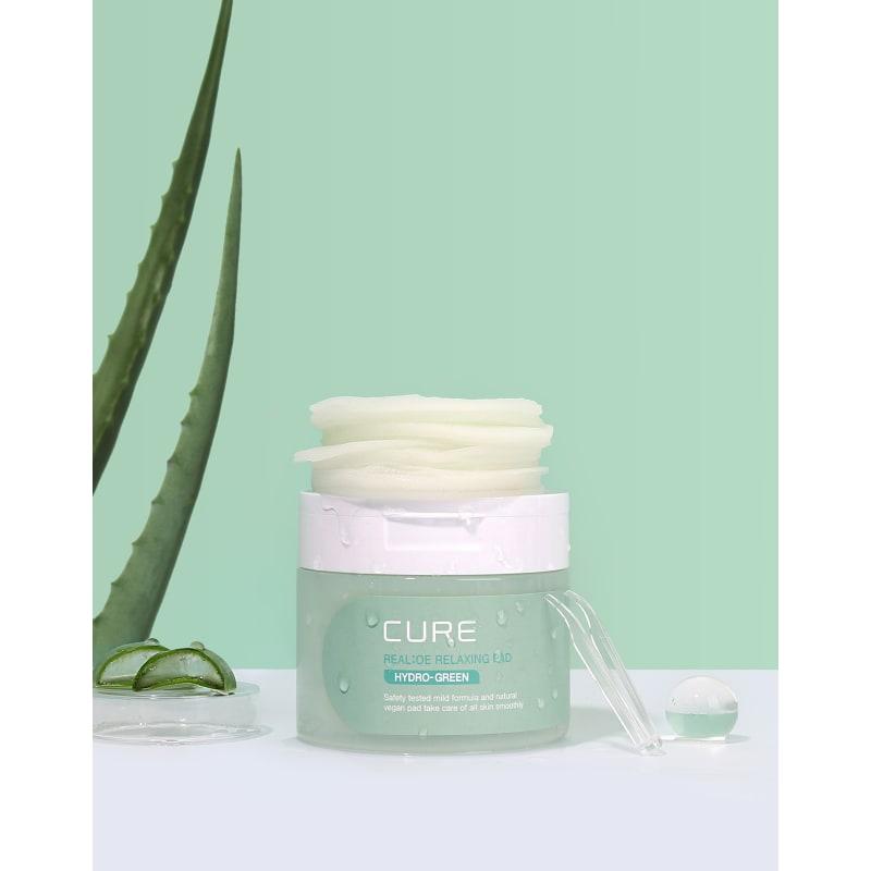 CURE Phytogreen Relaxing Toner Pads (60 Sheets, 3 Packs)