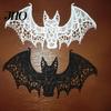Long-lasting Embroidered Patches 2PCS Halloween Bat Patch, Lace Gothic Wing Design Trendy Patch Embellishments DIY Clothing Badges, for Backpacks