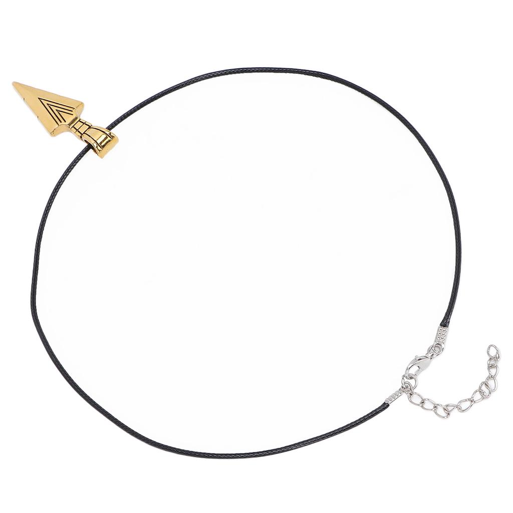 Necklace Alloy Simple Fashionable Arrowhd Pendant Men Necklace Jewelry for Birthday Party
