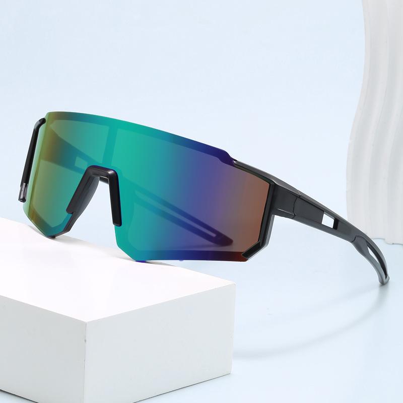 Iridescent Unisex Cycling Windshield Sunglasses - Outdoor Sports Glasses