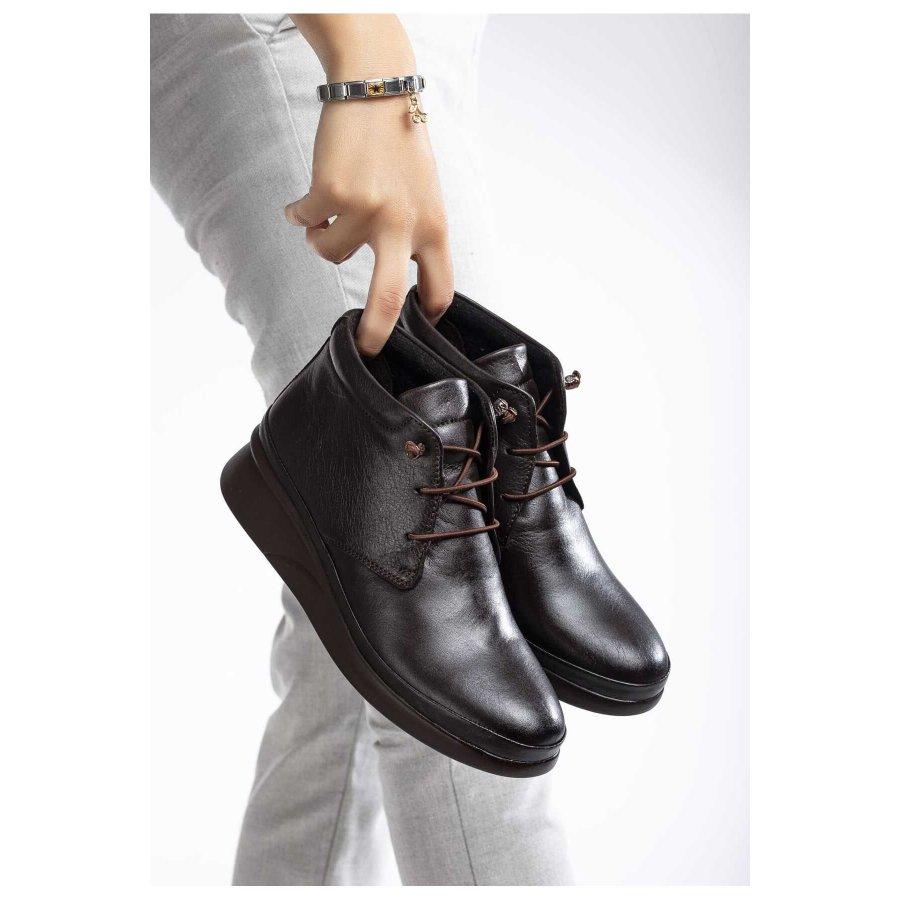 

Женские повседневные ботильоны из натуральной кожи с анатомической формой 36 чёрный