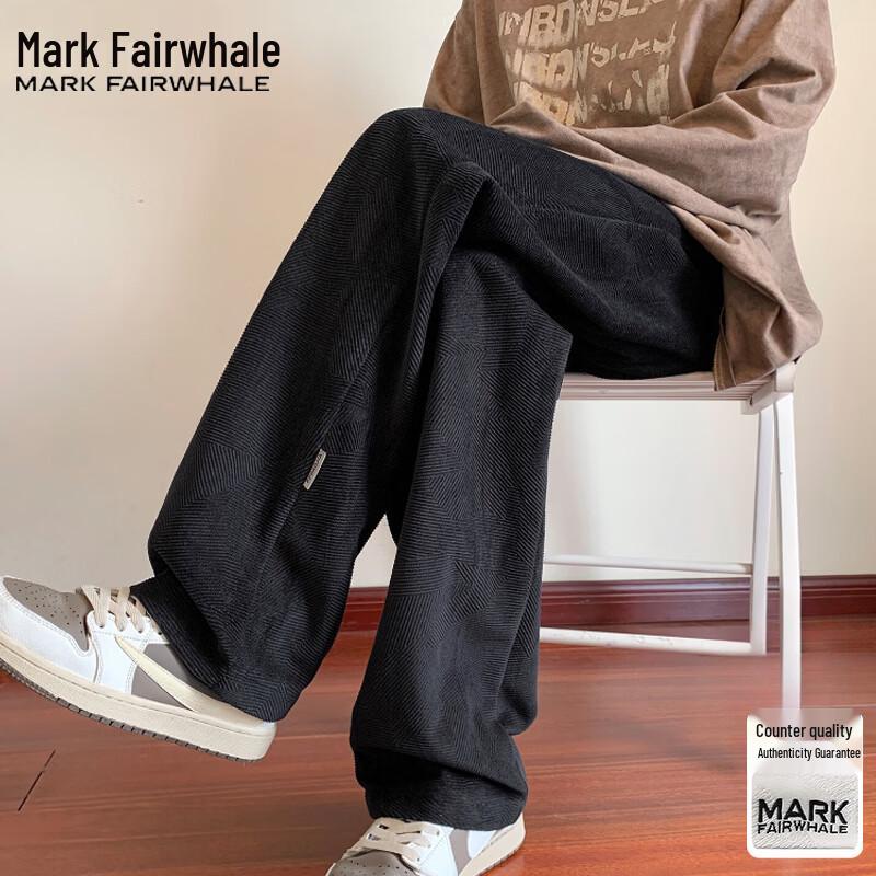 Mark Fairwhale Men's Loose Straight Casual Pants
