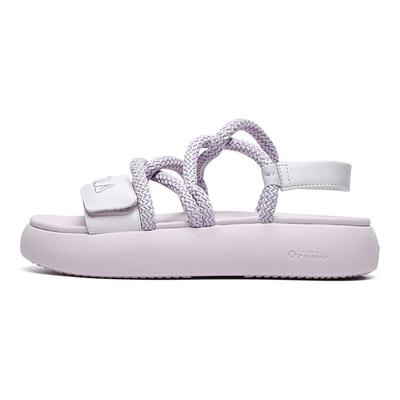 Churro Fabric Synthetic Leather Top Layer Cowhide Beach Thick Sole Shock Absorbing Wear Resistant Low Top Casual Shoes F12W221404FGL