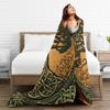 Origin Tree L-Lords Of The R-Rings Blanket Quality Warm Soft  Throw Blanket Winter Camping Couch Bed Novelty Bedspread