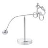 Mini Iron Man Balancing Toy Stress Relief Horse Riding Cycling Double Person Swing Iron Man Ornament Home Office Desktop Decoration