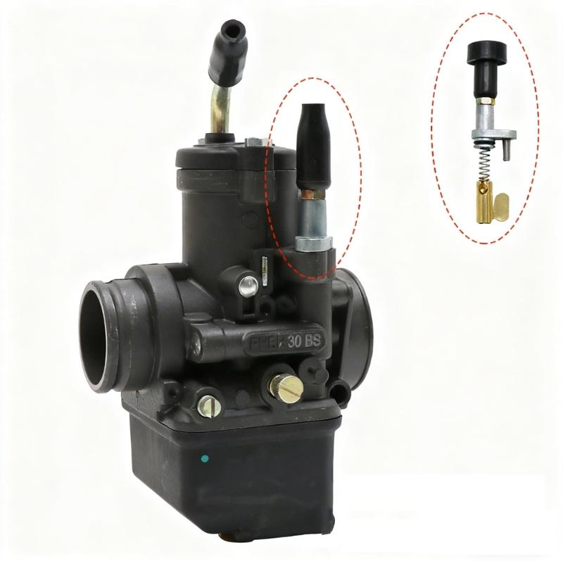 Choke Valves Switches For Motorcycle Carburetors Brass Core With Corrosion Resistance Fits PHBE PHBH Models Cold Weather Starting Solution