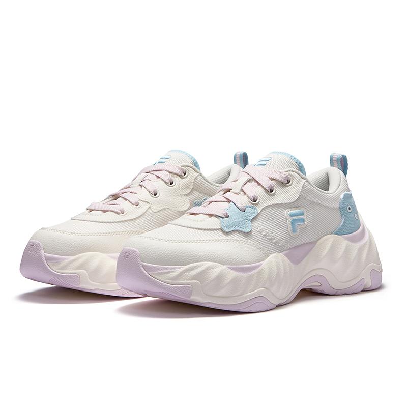 Fila Fusion Starfish 2 Casual Fashion Low-Top Lifestyle Shoes Women Sneaker White Pink T12W521012FSC