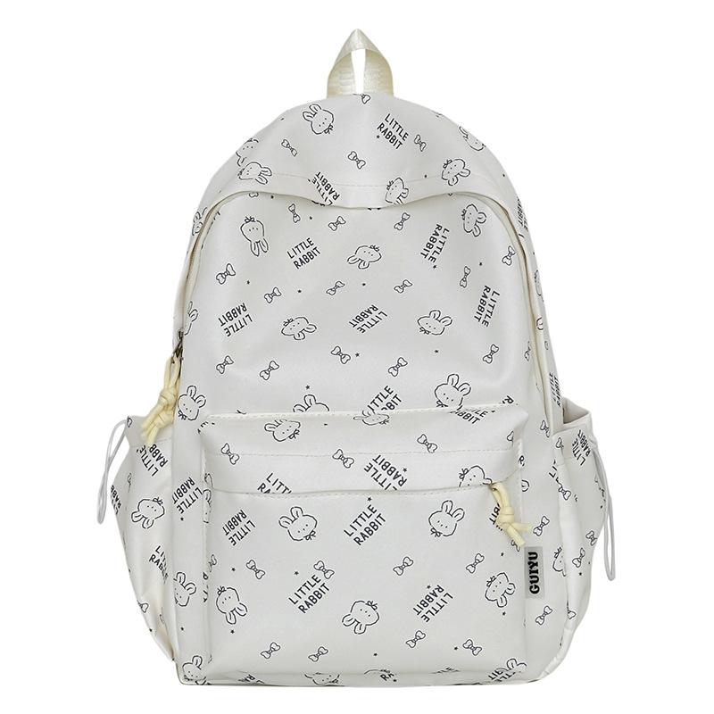 Schoolbag cute Korean version niche ins backpack college wind cartoon junior high school student student large capacity schoolbag backpack