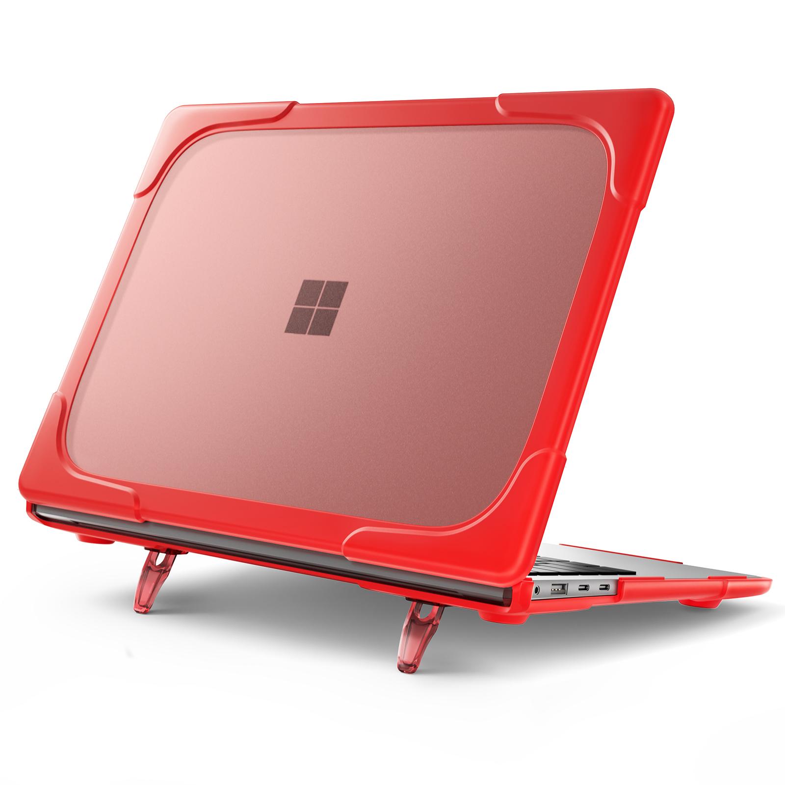 

Чохол для Microsoft Surface Laptop 7 13.8 Метал Алькантара 13.5 Go 1 2 3 12.4 15 дюймів Чохли-підставки Чохол-конверт Матовий Чохол для Ноутбука Laptop 7 13.8inch червоний