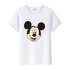 Vintage Unisex Cartoon Tshirt Mickey Mouse Tops Graphic Clothes Summer Blouses Short Sleeve T-shirt White Tees