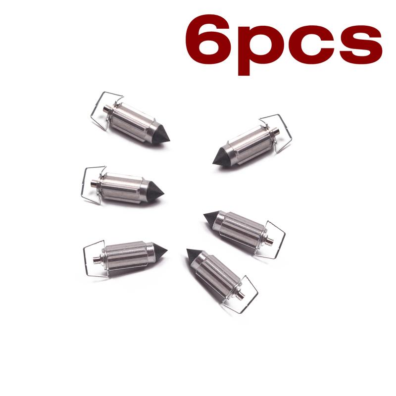 6 Stück Vergaser-Ventilnadeln Reparaturteil Für PZ16 PZ19 PZ20 PZ22 PZ26 PZ27 PZ30 CG125 GY6 50 125CC Motorradteile