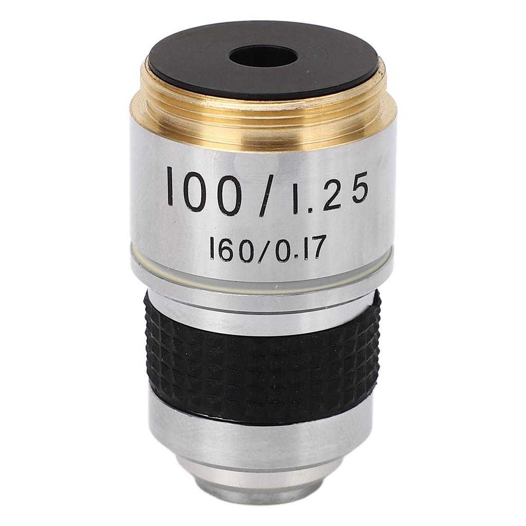 100X Mikroskopový objektiv Velikost RMS Odolný proti pádu Profesionální náhradní objektiv