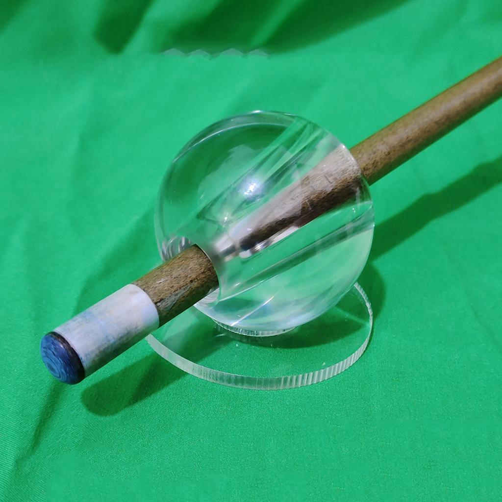 Snooker Billard Queue Übungshilfe - Glas Acryl Trainer mit 150g Gewicht