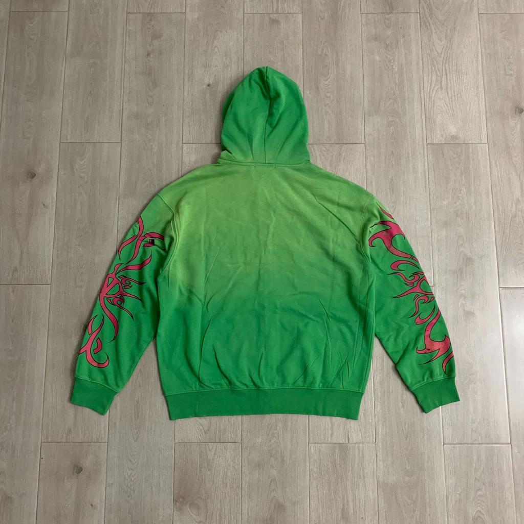 Vale Forever Inferno Zip Up Hoodie American Tide Brand Wash Hot Diamond Hoodie Sweater Tide