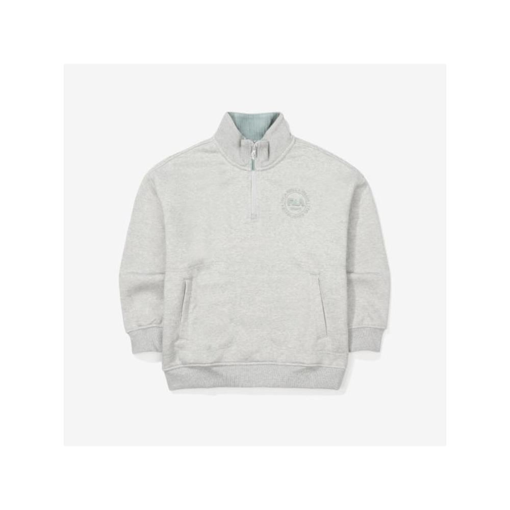 

[fila Kids] Essential+ Half Neck Sweatshirt Fk2pof4301x Lml q0zFk2pof4301xLml LIGHTMELANGE/120