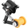 Qiilu Seitenhalter #35 Kettenspanner orange mb200 trailmaster Kettenspanner Einstellschraube Kettenspanner Bolt-On Rolle Motorrad Modifizierte Zubehörteile