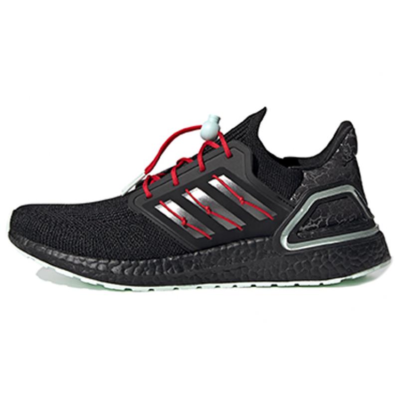 

Adidas UltraBoost 20 Black Scarlet Sneakers H01422 36