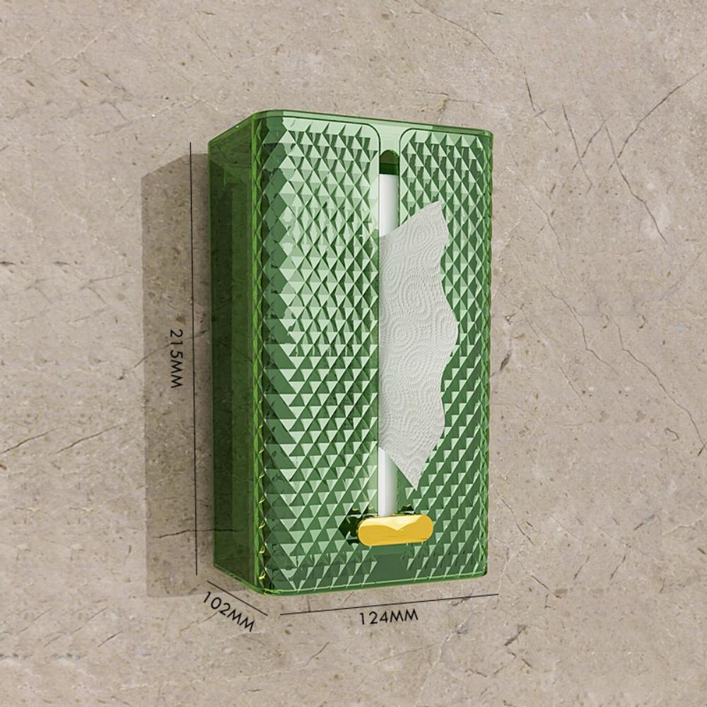 

Легкая роскошная коробка для салфеток, настенная, прямоугольная коробка для хранения салфеток, самоклеящийся держатель для салфеток, чехол для диспенсера для кухонной бумаги