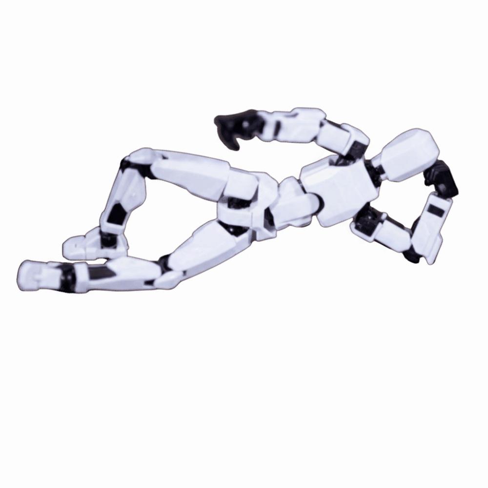 Multi Joint Mobile Action Figure Handheld Toy Movable Doll Multi-Jointed Robot  Collectible Display