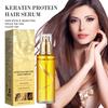 Keratin Haarserum, 2,71 fl oz, Natürliche Pflanzenextrakte, Anti-Frizz Pflegendes Haar(80ml)