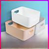 Clutter Storage Box: Multipurpose Plastic Organizer for Kitchen, Snacks, Desktop, and Cosmetics