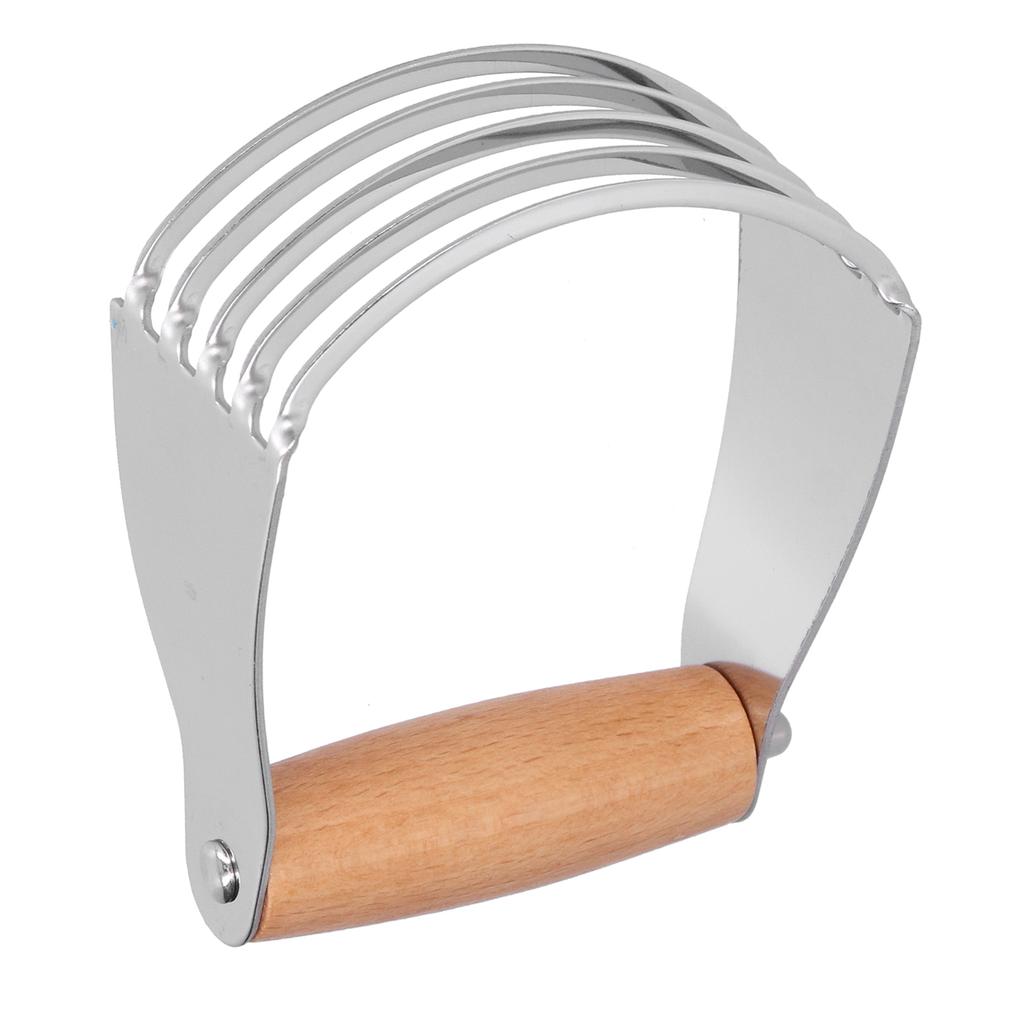 Nerezový míchač těsta, cukrářský míchač a kráječ těsta, profesionální cukrářský kráječ s odolnými čepelemi