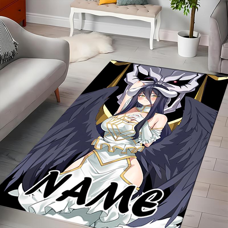 Custom Personalization Overlord Area Rug - Perfect For Kitchen, Bathroom,Laundry Room Decor Large Size Available,Gift All Seasons
