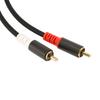 Flexible Stereo 3.5mm to 2RCA Cable Plug and Play Bidirectional Sound Y Splitter Cord  For Speakers