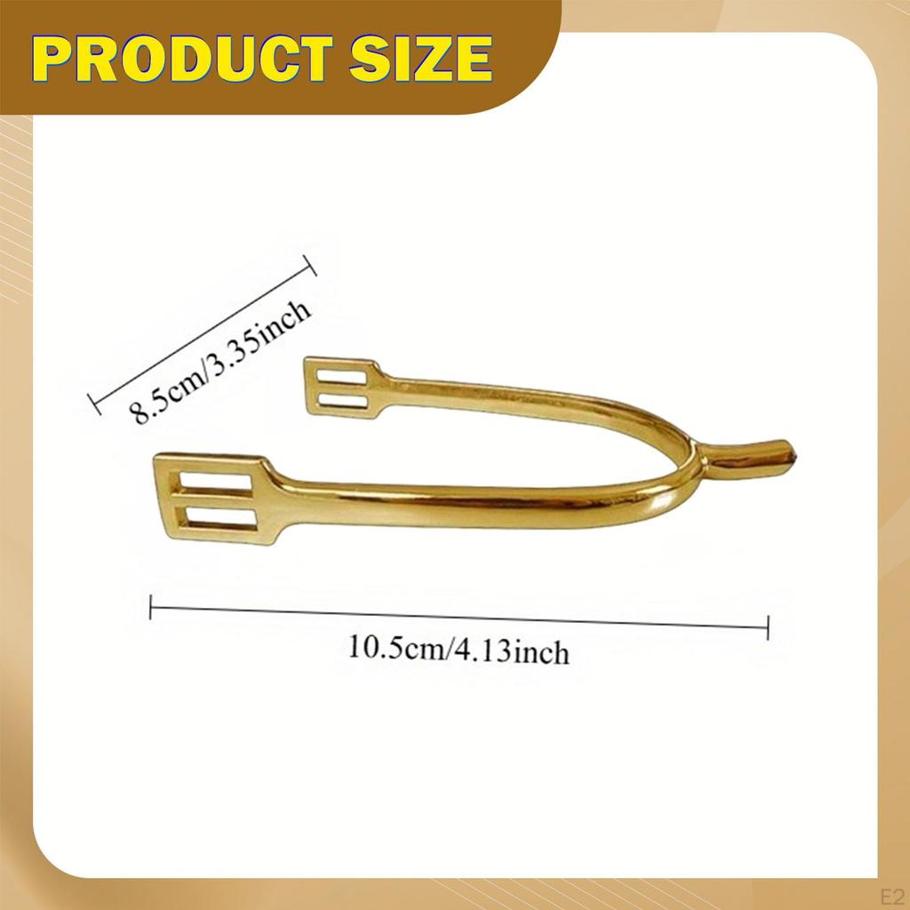 2Pcs Horse Riding Accessories Equipment Easy to Install Cowboy Decor Boot for Beginners Enthusiasts