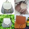Handmade Leather Accessories Pu Shoulder Strap Bag Bottom Bag Cover Glossy Three-Piece Set Materials DIY Crochet Self-Made Woven Bag