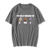 Art Im Fully Bricked Up Meme Funny Tshirt Cotton Graphic Tee Unisex Unisex Summer Streetwear