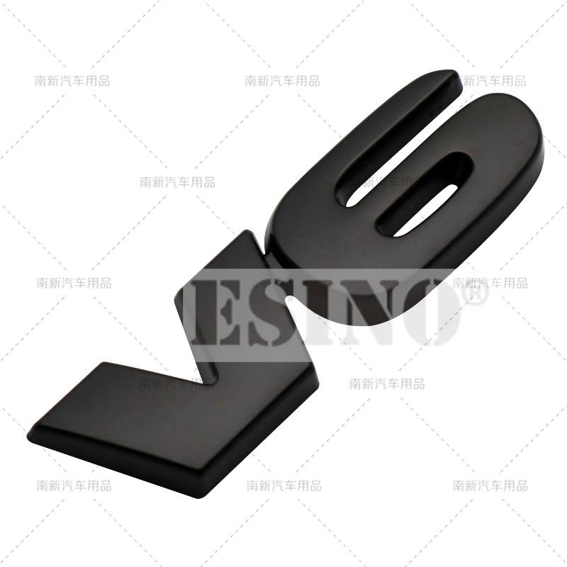 1Pc Car Styling V6 SR5 3D Metal Alloy Adhesive Emblem Rear Trunk Badge Fender Sticker Body Decal for  Tacoma 4Runner Sequoia