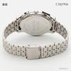 Creffer Watch Analog Men's Waterproof Metal Band Silver TE-AM148-WTS