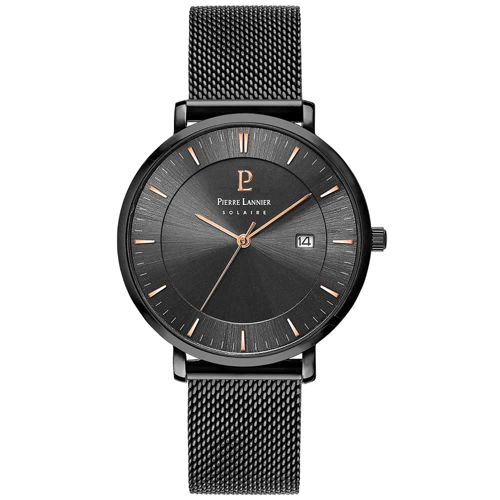 

Водонепроникний календар з датою Solar Analog Metal Strap INTI P209G439 Imported Black [Pierre Lanier] для чоловіків [звичайний продукт]