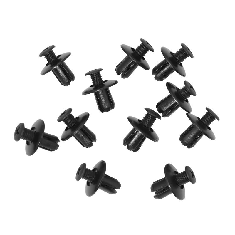 Car Push Retainer Rivet Clips 50/100/200 PCS Durable Nylon Plastic Easy Install for Auto  Bumper Trim Repair