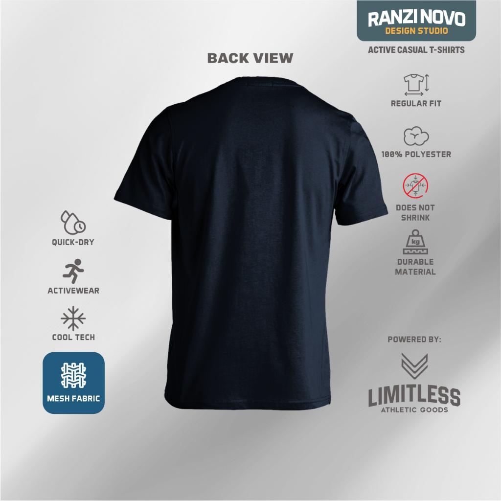 Bike Forever - Drifit Shirt Men's Activewear T-Shirt Cycling Biking MTB RB Mountain Road Gravel Eco Dry Fit