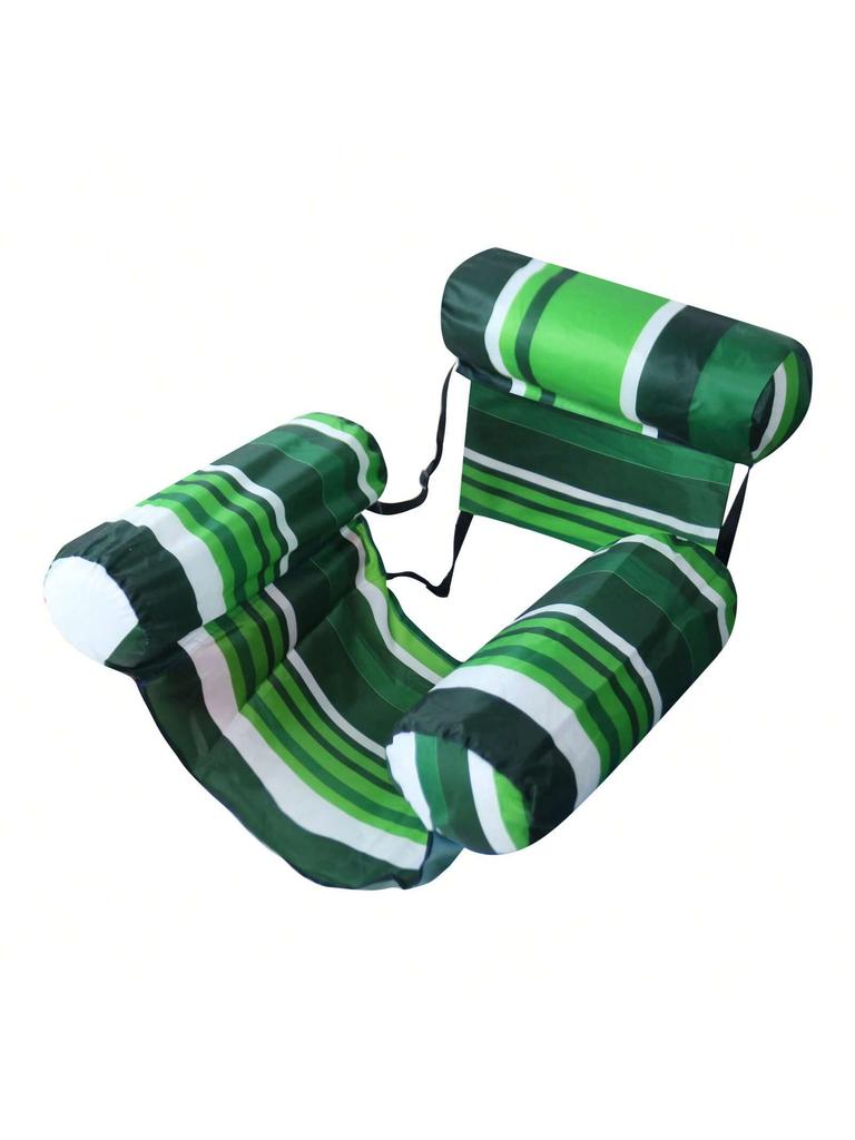 1pcs New Inflatable Water Hammock with Armrests PVC Floating Lounger Sofa for Adults Summer Print Pool Float Inflatable Lounger