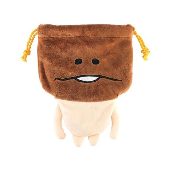 Tees Factory Touching Detective Nameko Cultivation Kit Plush Toy Drawstring Nameko H200 x W166 x D10mm NS-5530472NM